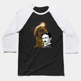 Nicola Tesla electricity technology Baseball T-Shirt